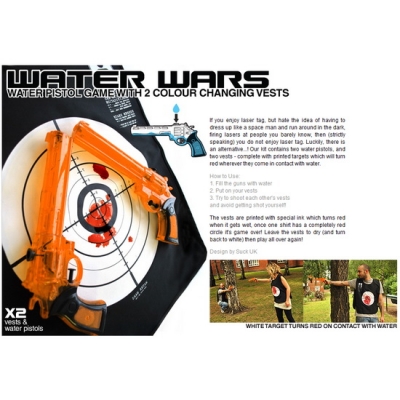 Meilleur Guerres de l'eau: pistolets à eau et gilets de changement de couleur à vendre
